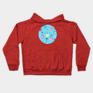 Flower Orbs Kids Hoodie